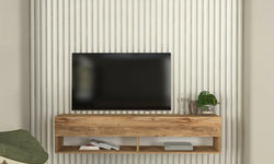 Valery Floating TV Unit for TVs up to 65" - Brown