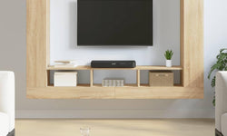 Vlad Floating TV Unit for TVs up to 65" - Sonoma Oak