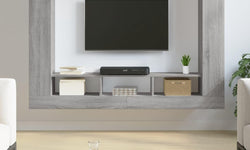 Vlad Floating TV Unit for TVs up to 65" - Grey Sonoma