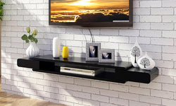 Ulani Floating TV Unit for TVs up to 65" - Black