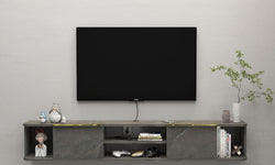 Piper Floating TV Unit for TVs up to 88" - Grey