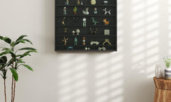 Hank Wall Display Cabinet - Black