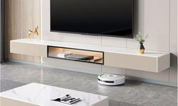 Fallon Floating TV Unit for TVs up to 88" - White