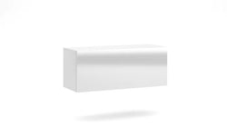 Hallie Floating TV Unit for TVs up to 46" - White