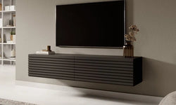 Gianni Floating TV Unit for TVs up to 65" - Grey