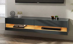 Callum Floating TV Unit for TVs up to 65" - Anthracite