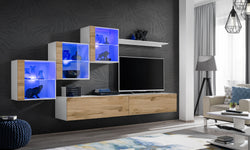 Dorfman Entertainment TV Wall Unit