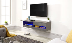 Korando Floating TV Unit for TVs up to 55" - Grey