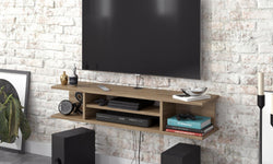 Sonata Floating TV Unit - Oak - Floating TV Units